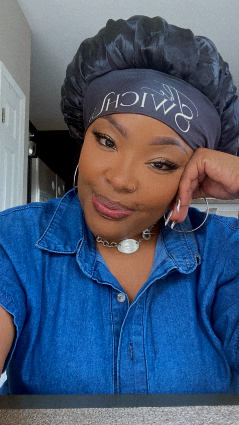 Custom 100% Silk Bonnet