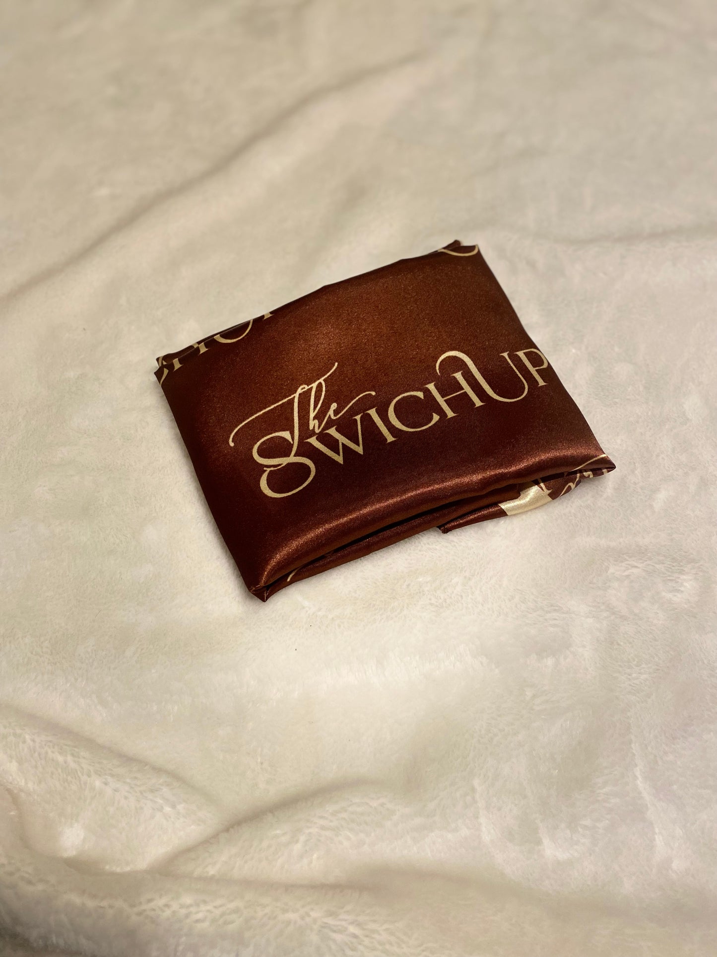 Custom Logo Luxury Silky Satin Scarf