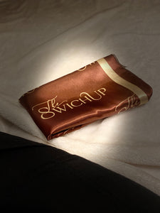 Custom Logo Luxury Silky Satin Scarf