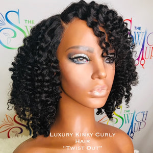 Luxury Let's Get Kinky Curly Wig (Recreate this look)