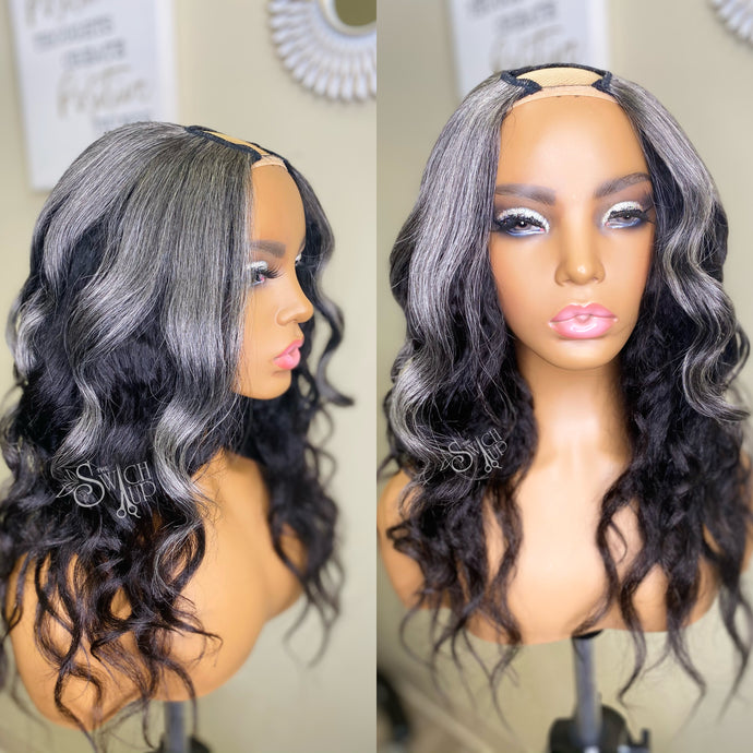 Custom Made U-Part Wig (Service Only)