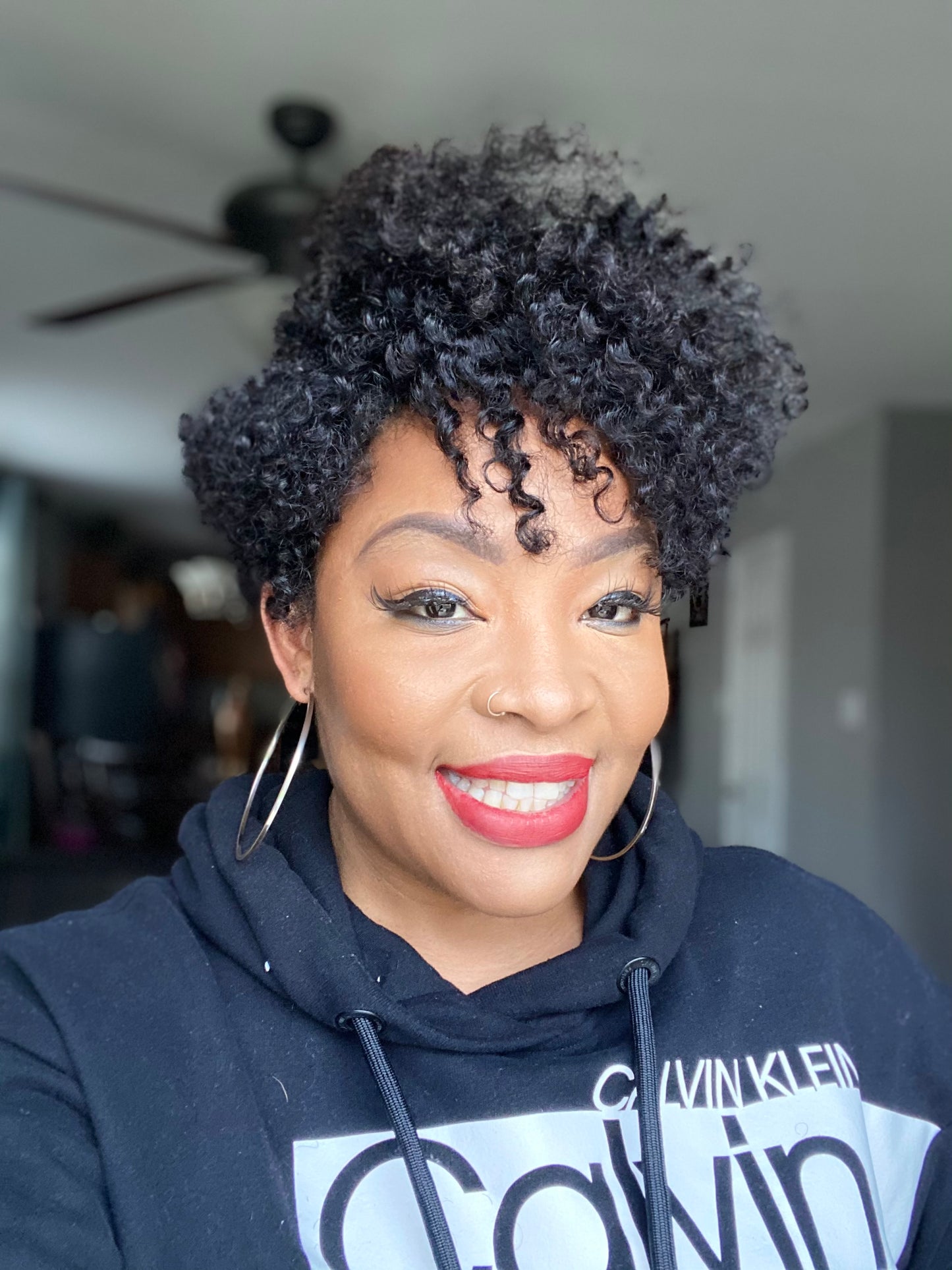 Luxury Handmade Tapered Kinky Curly Custom Wig (Caryn) - Everything Included!!